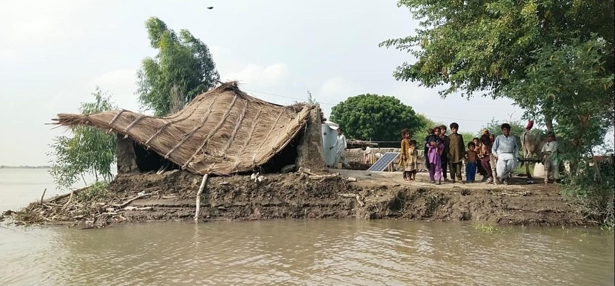 Pakistan: Nothilfe bei Flut (Foto: Caritas Pakistan)