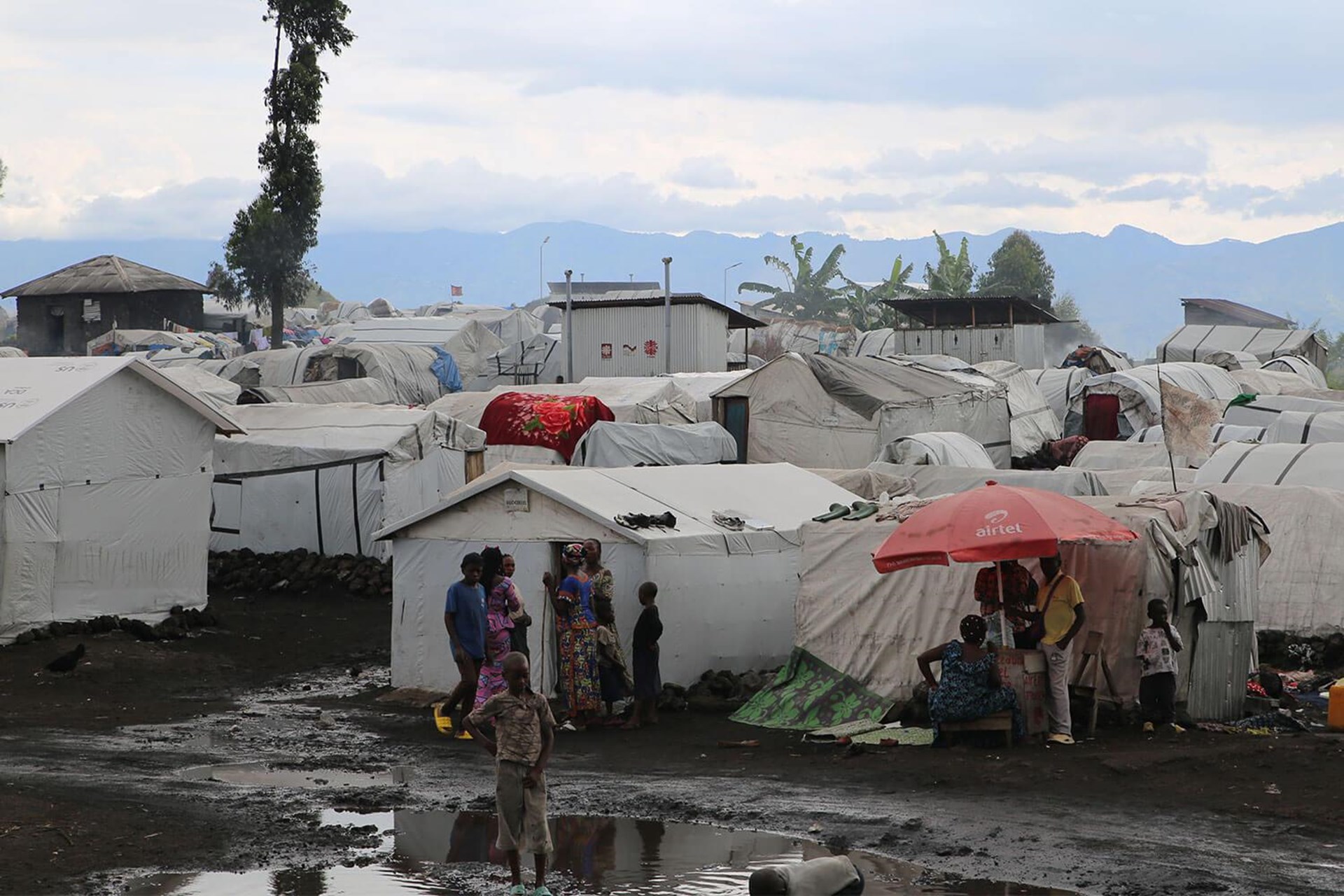 Flüchtlingslager in Goma