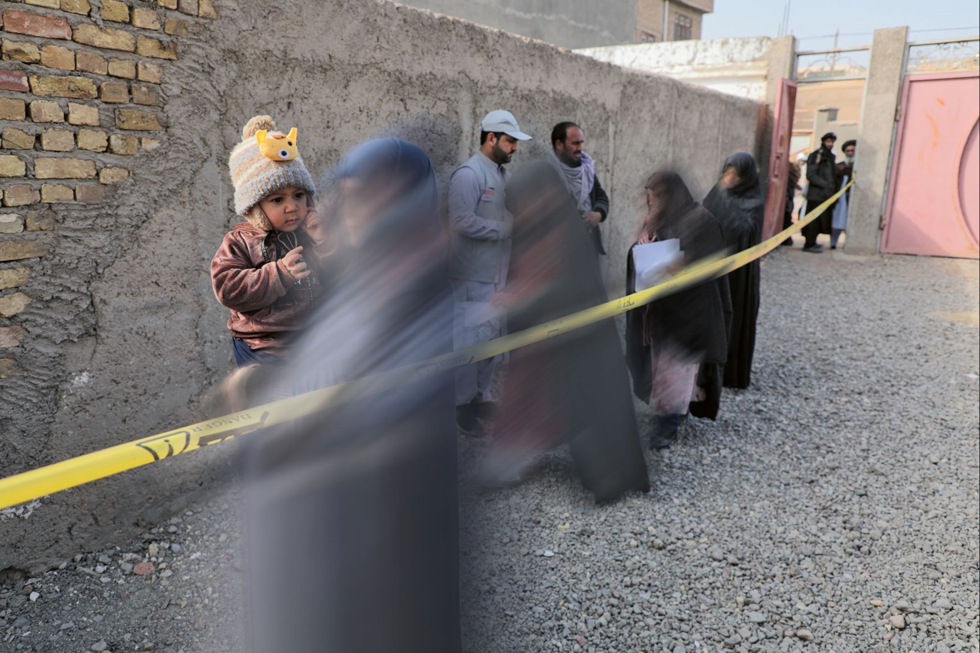 Afghanistan Passantinnen - weggewischt