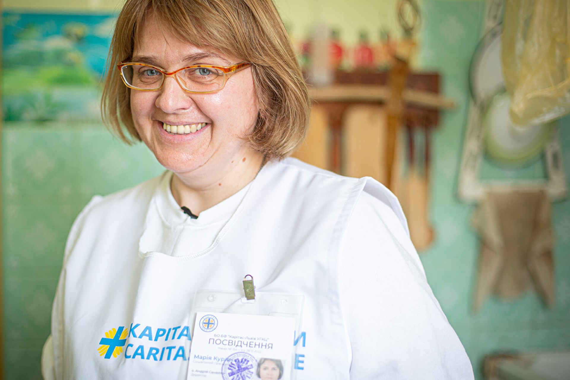 Hauskrankenpflegerin in Lwiw