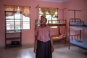 Happy hat im Caritas-Zentrum eine Ausbildung erhalten. Jetzt träumt sie davon zu studieren und später Autorin zu werden.