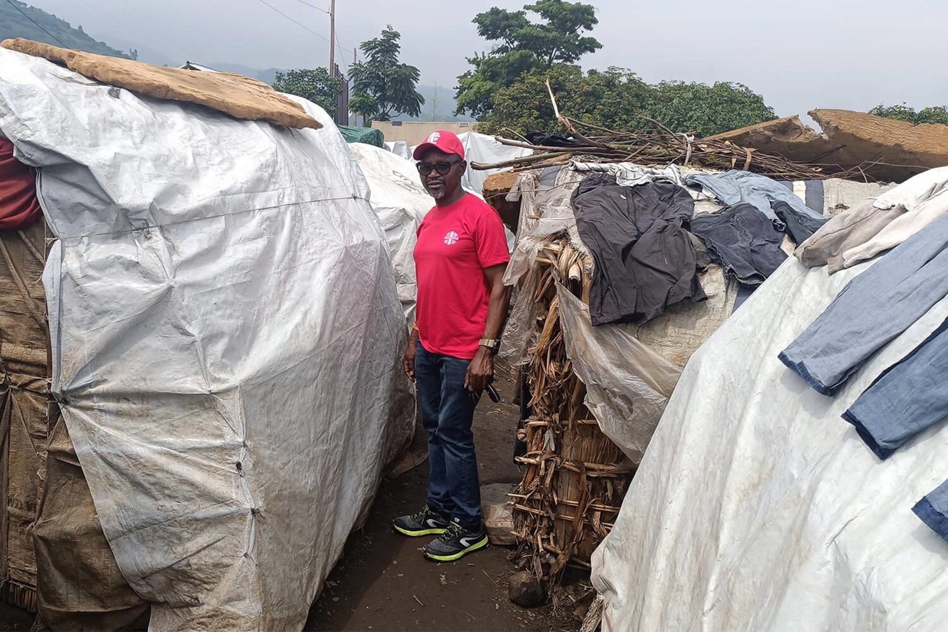 Caritas Goma hilft weiterhin im Chaos