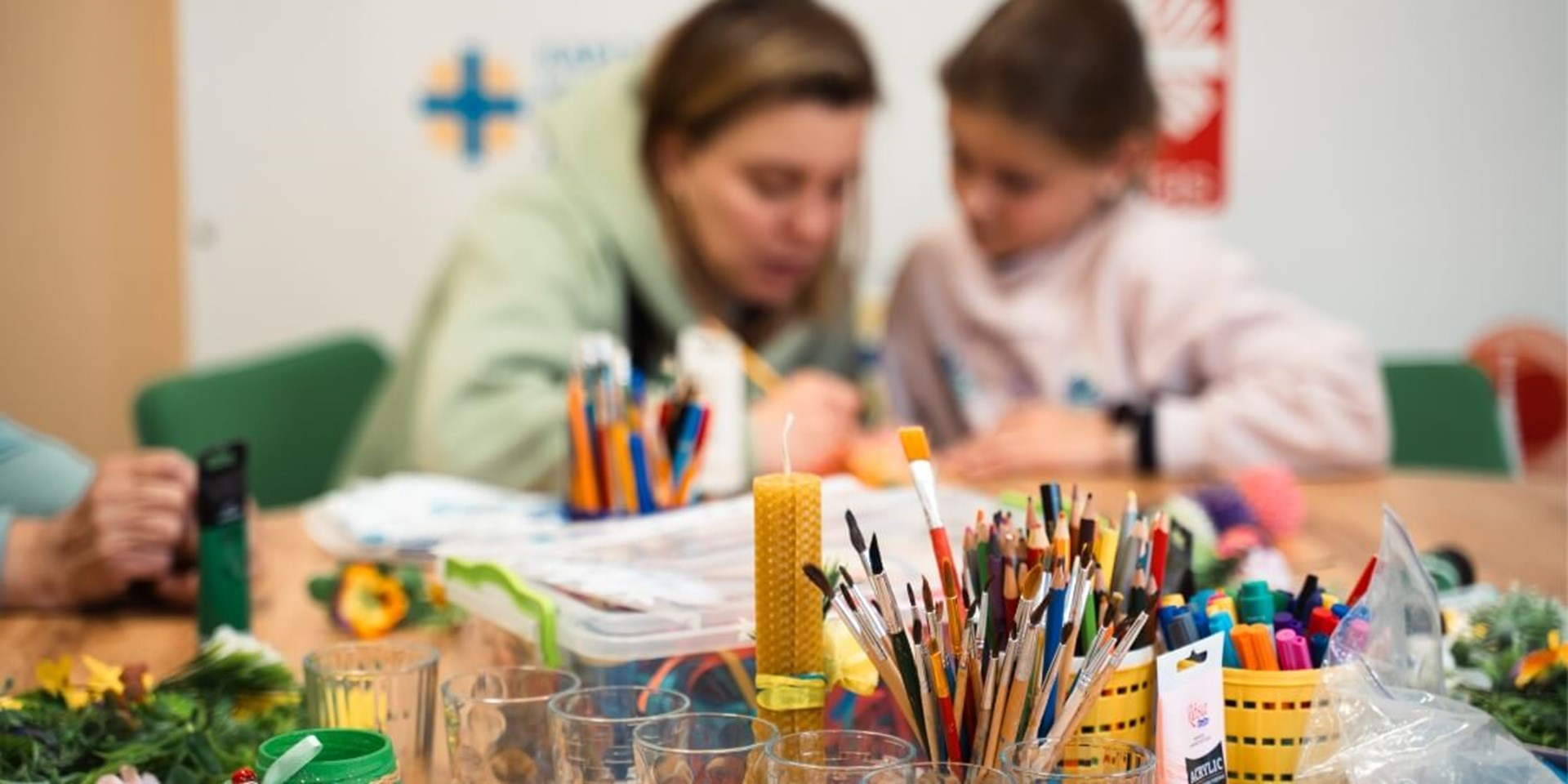 In Child Friendly Spaces können Kinder in Kyjiw einfach Kind sein.