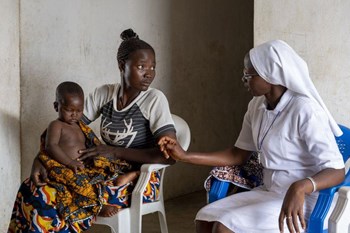 Beratung im Gesundheits- und Ernährungsprogramm für Mütter und Kinder 